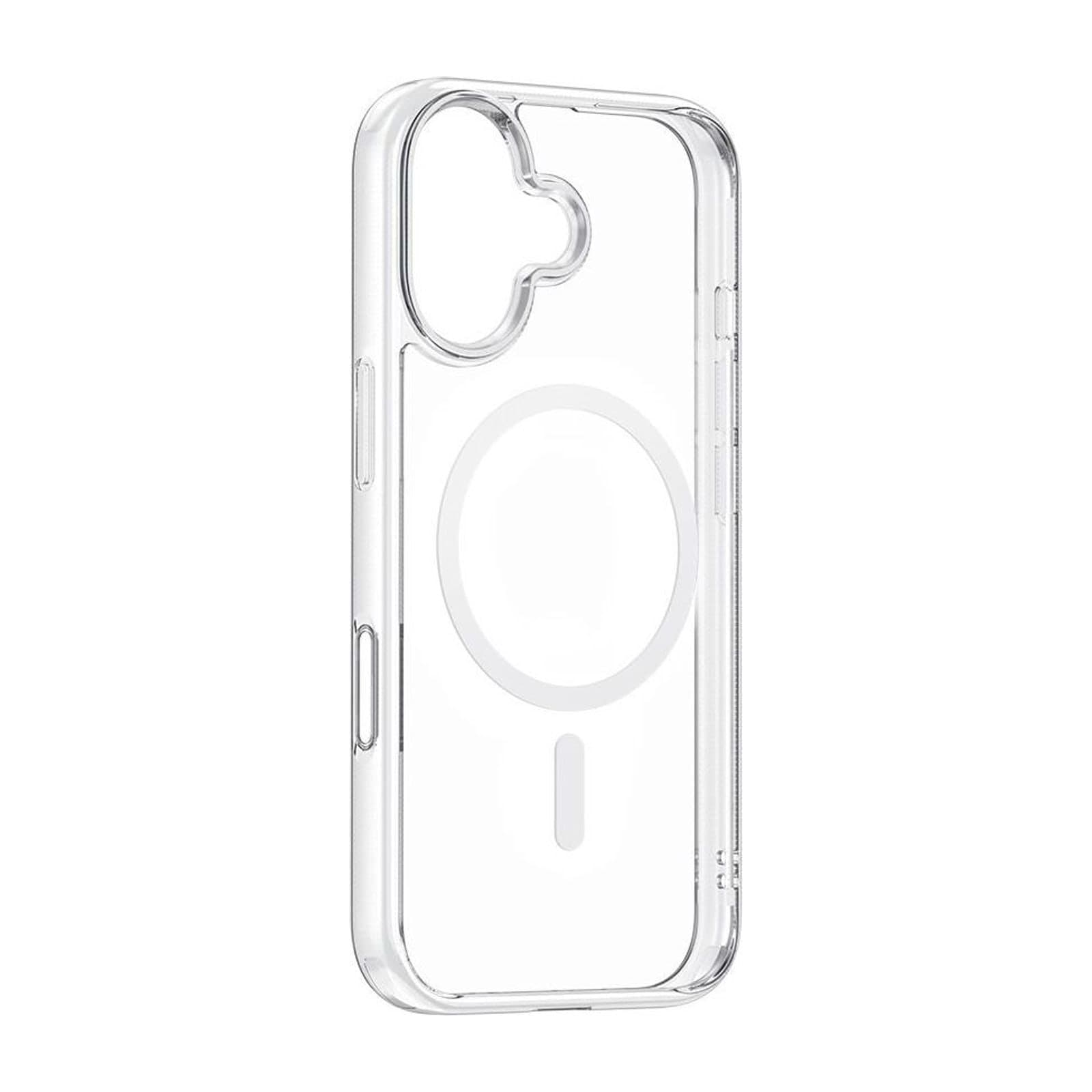 Mcdodo magnetic clear case with camera button for iPhone 17