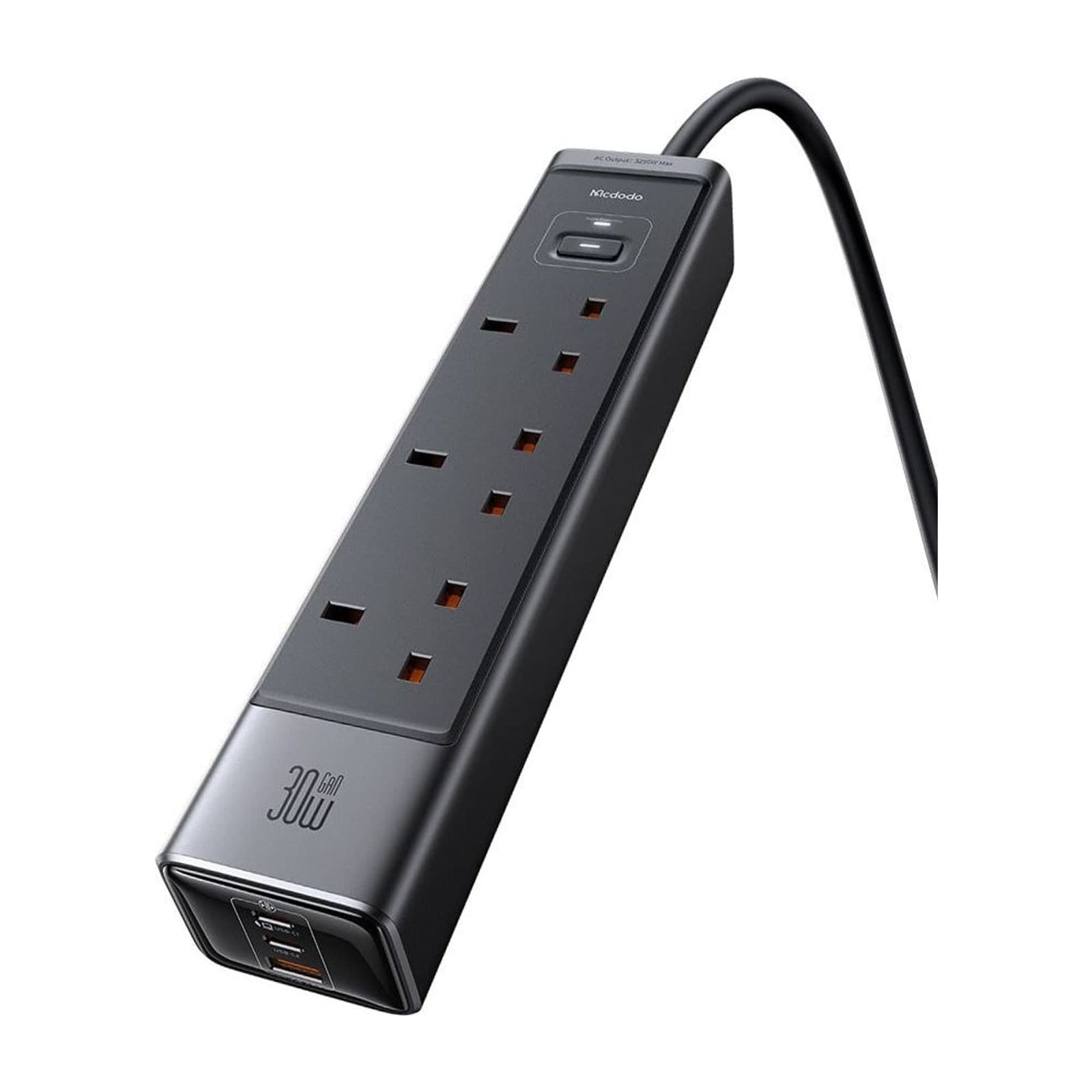 Mcdodo CH-0600 GaN Charger 30 W, 2 USB-C and 1 USB-A — alternate view