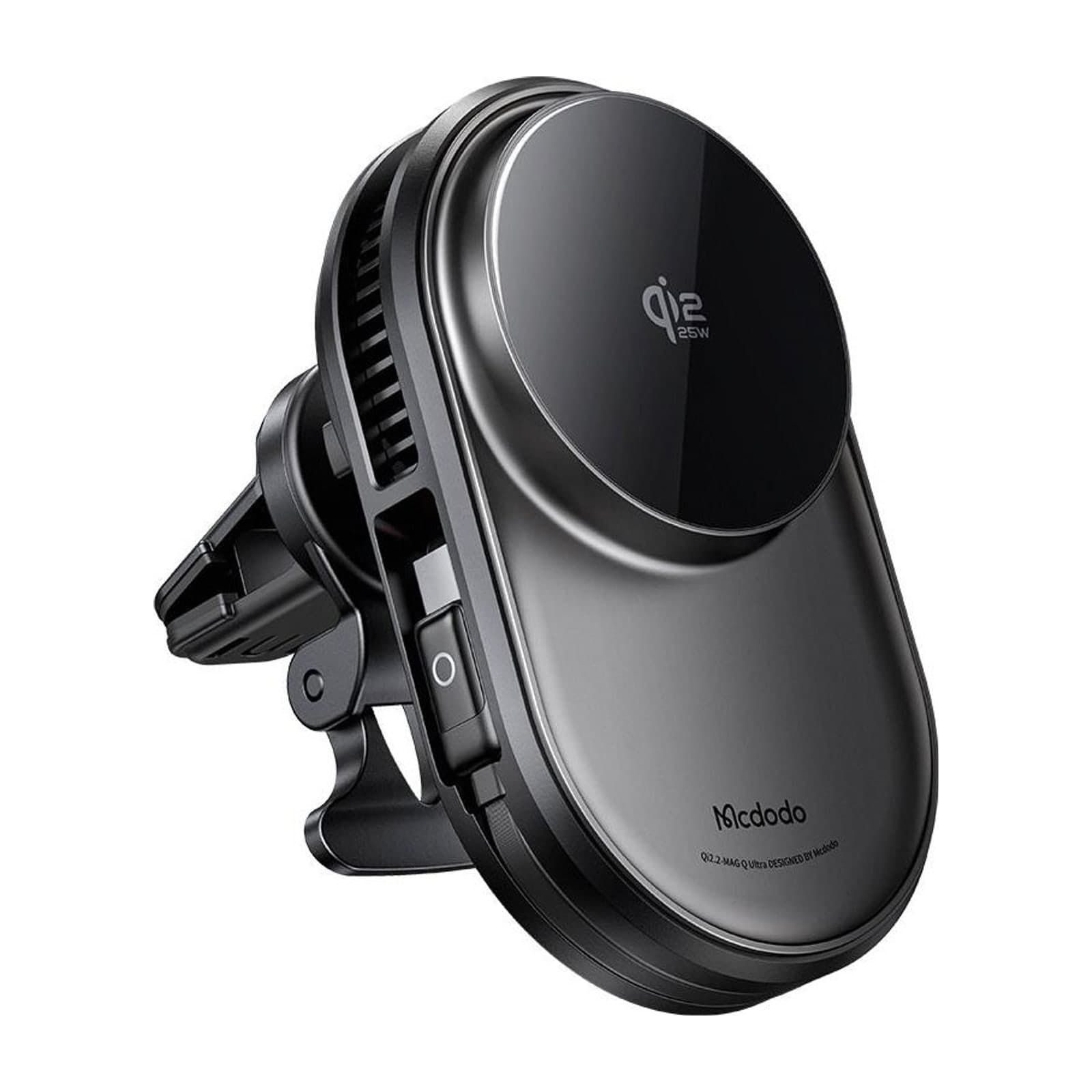 Mcdodo CH-840 Magnetic Wireless Car Charger 25 W with TEC Cooling and Retractable Cable
