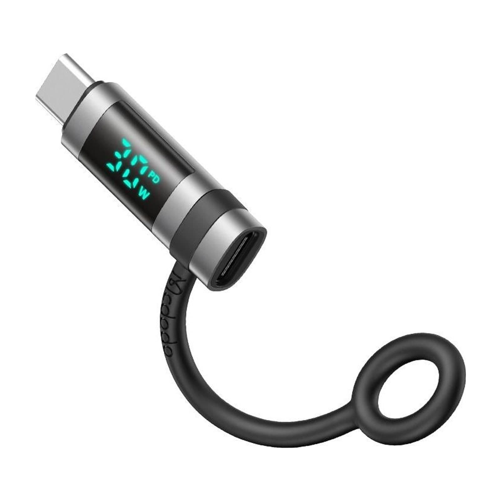 Mcdodo OT-018 Lightning to USB-C Adapter with Digital Display