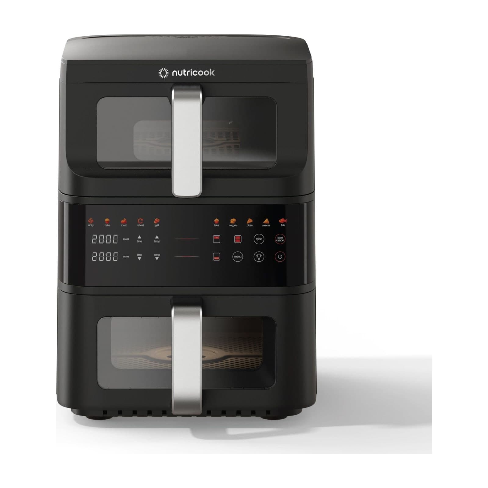 Nutricook Air Fryer Duo Stack AFDS240, 10 L, 2500 W