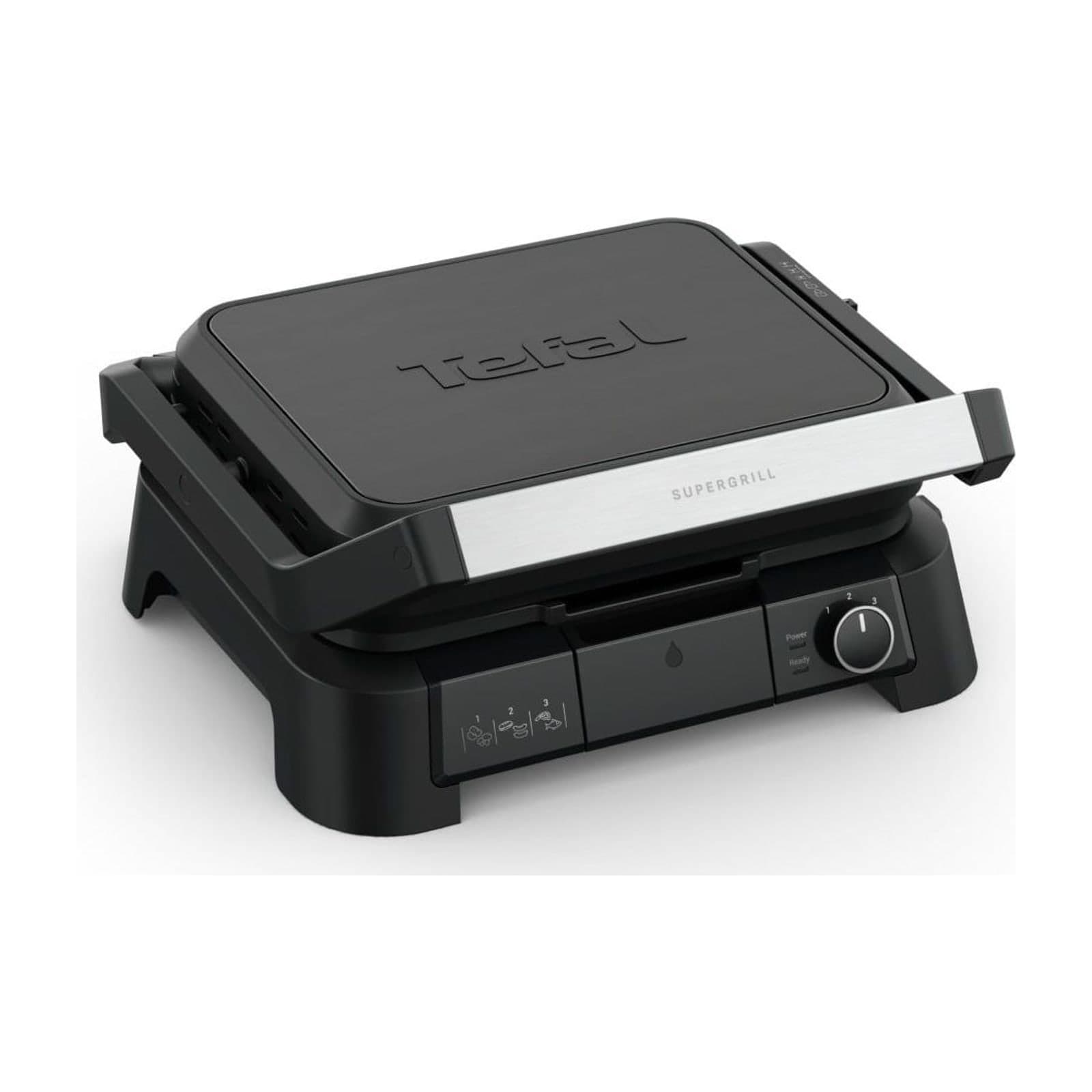 Tefal SuperGrill 3-in-1 GC5108E0, 2000 W, Contact, Barbecue and Oven, EU Plug