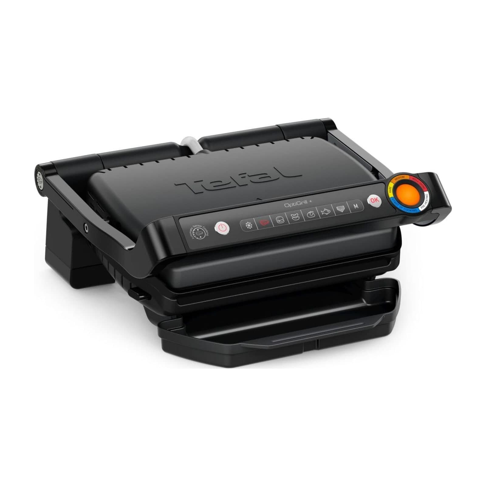Tefal OptiGrill+ GC7178G1, 2200 W, 6 Cooking Programmes, Black
