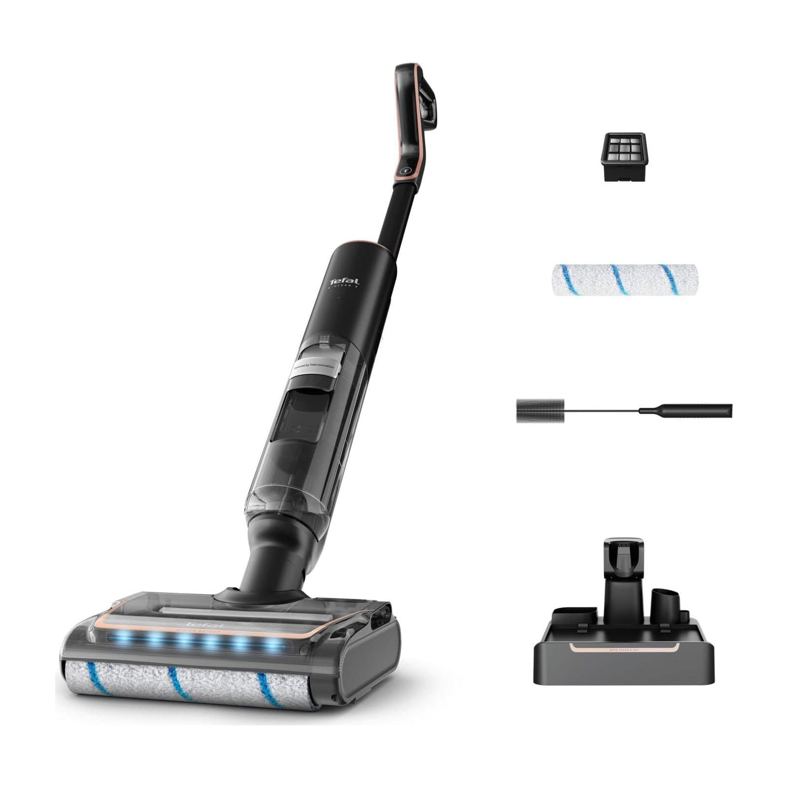 Tefal X-Clean 7 GF5736M4 Cordless Floor Washer, 50 min, 3 Modes, Lay-Flat
