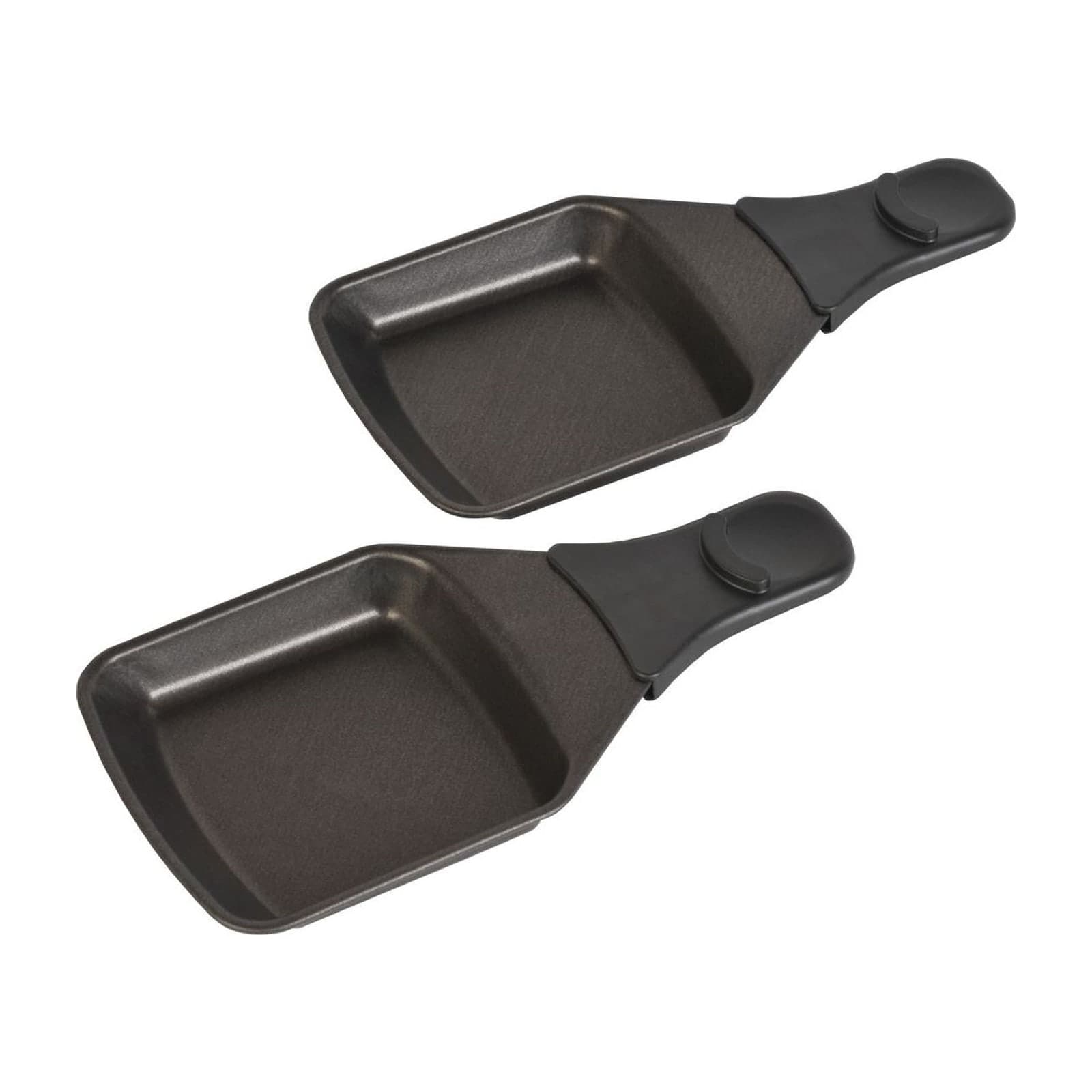 Tefal XA400202 pair of square raclette pans